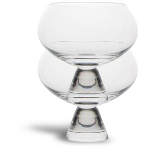 Byon Clear Glass Indy 2pcs/set Clear One Size
