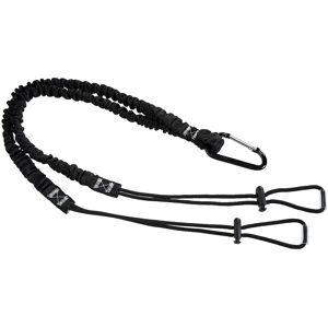 Portwest Fp54 Dobbelt Værktøjs Lanyard-Sort-One Size