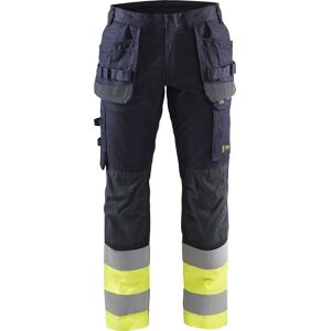 Blåkläder 1487 Multinorm Buks Inherent Med Stretch / Multinorm Arbejdsbuks Inherent Med Stretch - C50 - Marineblå/high Vis Gul