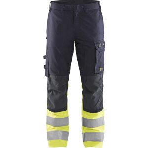 Blåkläder 1787 Multinorm Buks Inherent Med Stretch / Multinorm Arbejdsbuks Inherent Med Stretch - C58 - Marineblå/high Vis Gul