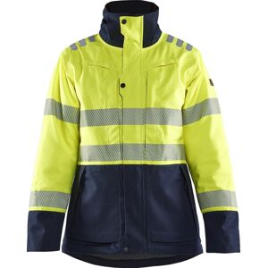 Blåkläder 4917 Dame Multinorm Vinterjakke / Dame Multinorm Vinterjakke - Xs - High Vis Gul/marineblå