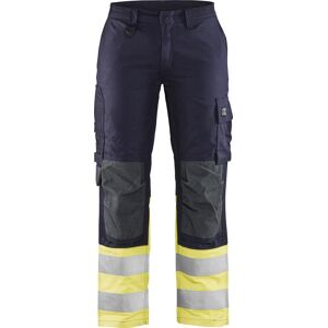 Blåkläder 7188 Dame Multinorm Buks Inherent / Dame Multinorm Arbejdsbuks Inherent - C34 - Marineblå/high Vis Gul