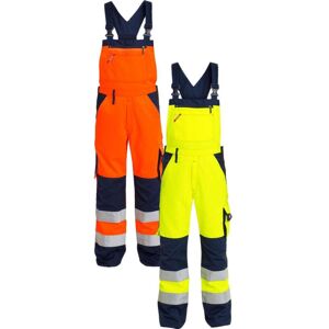 Engel 3511-525 Safety En Iso 20471 Light Overall Med Elastik / Overalls / Arbejdsoveralls Orange/marine 72