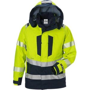 Fristads 125617 Flamstat Hi Vis Gore-Tex Pyrad® Skal Jakke Kl.3 4095 / Arbejdsjakke Hi-Vis Gul/marine 2xl