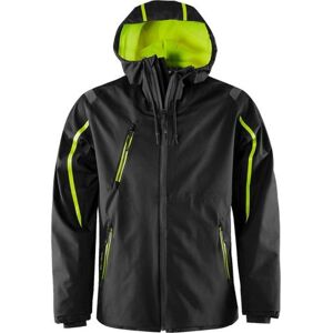 Fristads 131287 Gore-Tex Skaljakke 4864 Gxp / Arbejdsjakke Sort/hi-Vis Gul M