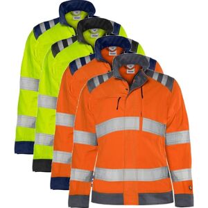 Fristads 131984 Hivis Green Jakke Kl.3 Dame 4067 Gplu / Arbejdsjakke Hi-Vis Gul/marine 4xl