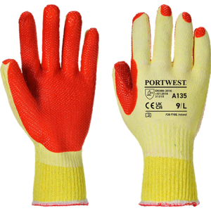 Portwest A135 Tough Grip Handske L Gul/orange