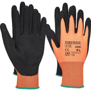 Portwest A335 Dermi-Grip Npr15 Nitrule Sandy L Orange/sort