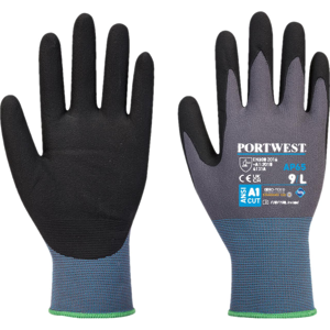 Portwest Ap65 Npr Pro Nitril Skum Xs Sort/grå