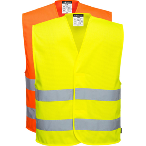 Portwest C374 Meshair Hi-Vis Vest Med 2 Bånd S/m Gul