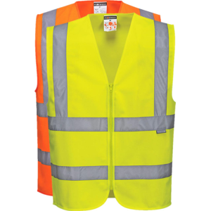 Portwest C375 Hi-Vis Band & Brace Vest M/lynlås L Gul