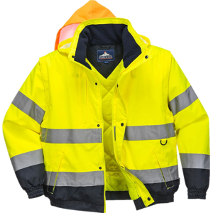 Portwest C468 Hi-Vis 2-I-1 Jakke S Orange