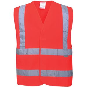 Portwest C470 Hi-Vis Vest S/m Rød