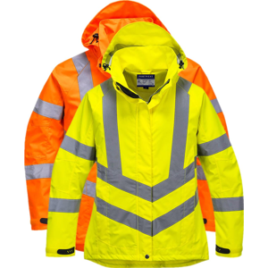 Portwest Lw70 Dame Hi-Vis Åndbar Jakke 2xl Gul