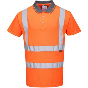 Portwest Rt22 Hi-Vis  Polo-Shirt Ris L Orange