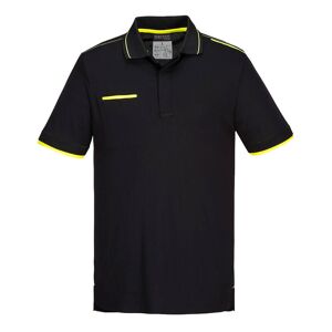 Portwest T722 Wx3 Eco Kortærmet Poloshirt M Sort