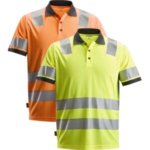 Snickers 2730 High-Vis Polo Shirt, Klasse 2 Orange L