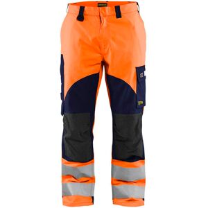 Blåkläder 1588 Multinorm Buks Inherent / Multinorm Arbejdsbuks Inherent - C60 - High Vis Orange/marineblå