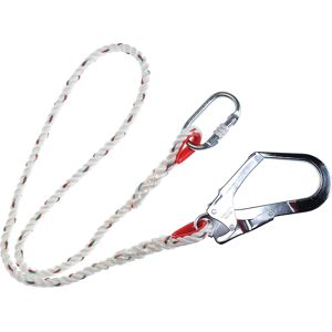 Portwest Fp21 Enkelt Lanyard-Hvid-One Size