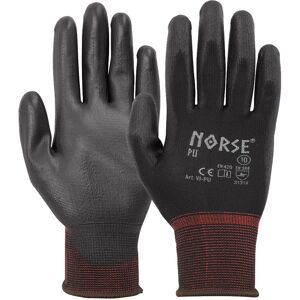 Norse Black Pu Handske   Montagehandsker / Arbejdshandsker (12 Par)-Sort-11