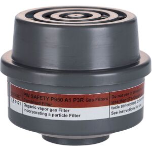 Portwest P950 A1p3 Kombinationsfilter M/ Speciel Gevind ( Kasse Á 4 Stk )-Grå-One Size