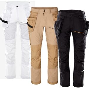 Kansas 130160 Evolve Håndværker Stretchbukser / Arbejdsbukser Khaki C148 Kansas 130160 Evolve Håndværker Stretchbukser / Arbejdsbukser Khaki C148