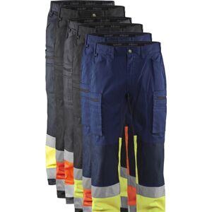 Blåklåder Blåkläder 1551 High Vis Buks Med Stretch / High Vis Arbejdsbuks Med Stretch - C154 - Sort/high Vis Gul Blåklåder Blåkläder 1551 High Vis Buks Med Stretch / High Vis Arbejdsbuks Med Stretch - C154 - Sort/high Vis Gul