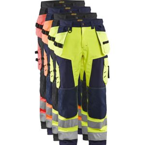 Blåklåder Blåkläder 1567 High Vis Softshell Buks / High Vis Softshell Arbejdsbuks - C48 - High Vis Orange/marineblå Blåklåder Blåkläder 1567 High Vis Softshell Buks / High Vis Softshell Arbejdsbuks - C48 - High Vis Orange/marineblå