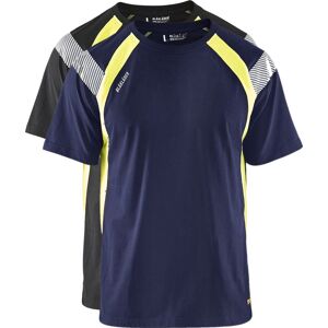 Blåklåder Blåkläder 3332 T-Shirt / T-Shirt - Xs - Sort/high Vis Gul Blåklåder Blåkläder 3332 T-Shirt / T-Shirt - Xs - Sort/high Vis Gul