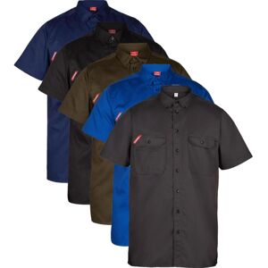 Engel 7183-810 Extend Kortærmet Skjorte / Arbejdsskjorte Blue Ink 39/40 Engel 7183-810 Extend Kortærmet Skjorte / Arbejdsskjorte Blue Ink 39/40