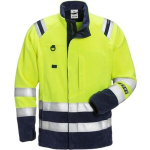 Fristads 122233 Flamestat Hi Vis Fleecejakke Kl.3 4063 / Arbejdsjakke Hi-Vis Gul/marine 4xl Fristads 122233 Flamestat Hi Vis Fleecejakke Kl.3 4063 / Arbejdsjakke Hi-Vis Gul/marine 4xl