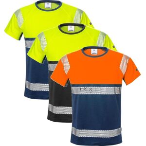 Fristads 129511 Hivis T-Shirt Kl.1 7518 Thv / Arbejds T-Shirt Hi-Vis Orange/marine S Fristads 129511 Hivis T-Shirt Kl.1 7518 Thv / Arbejds T-Shirt Hi-Vis Orange/marine S