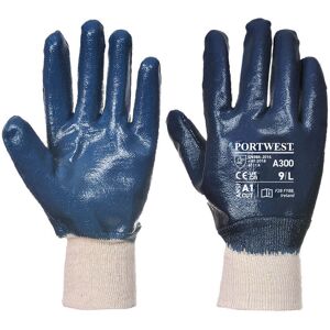 Portwest A300 Nitril-Handske M/ribkant Xl Navy Portwest A300 Nitril-Handske M/ribkant Xl Navy