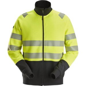 Snickers 2835 High-Vis Sweatjakke Med Lang Lynlås, Klasse 2 Gul/sort 2xl Snickers 2835 High-Vis Sweatjakke Med Lang Lynlås, Klasse 2 Gul/sort 2xl