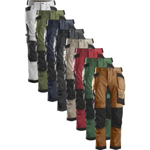 Snickers 6241 Allroundwork, Arbejdsbukser Med Stretch, Hylsterlommer Chilirød/sort 116 Snickers 6241 Allroundwork, Arbejdsbukser Med Stretch, Hylsterlommer Chilirød/sort 116