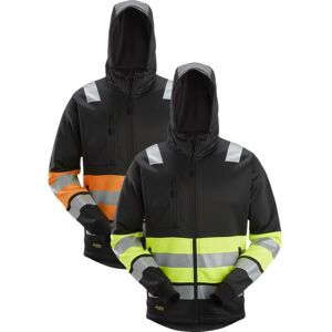 Snickers 8038 High-Vis Hættetrøje Med Lang Lynlås, Klasse 1 Sort/orange M Snickers 8038 High-Vis Hættetrøje Med Lang Lynlås, Klasse 1 Sort/orange M