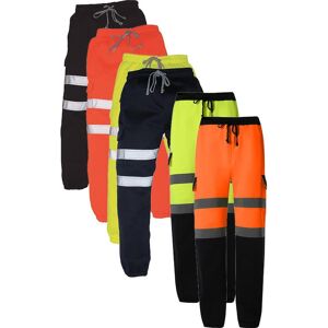 Yoko Yk016t Bukser Hi-Vis Yellow / Navy S Yoko Yk016t Bukser Hi-Vis Yellow / Navy S