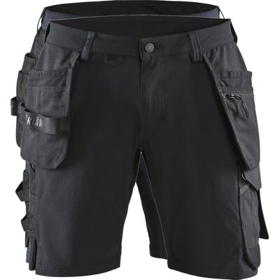 Blåklåder Blåkläder 1520 Håndværker Shorts 4-Vejs Stretch / Håndværker Arbejdsshorts 4-Vejs Stretch - C50 - Sort/mørk Grå Blåklåder Blåkläder 1520 Håndværker Shorts 4-Vejs Stretch / Håndværker Arbejdsshorts 4-Vejs Stretch - C50 - Sort/mørk Grå