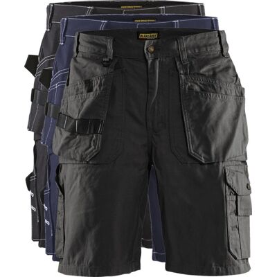 Blåklåder Blåkläder 1534 Håndværker Shorts / Håndværker Shorts - C60 - Sort Blåklåder Blåkläder 1534 Håndværker Shorts / Håndværker Shorts - C60 - Sort