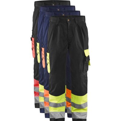 Blåklåder Blåkläder 1584 High Vis Buks / High Vis Arbejdsbuks - D104 - High Vis Gul/sort Blåklåder Blåkläder 1584 High Vis Buks / High Vis Arbejdsbuks - D104 - High Vis Gul/sort