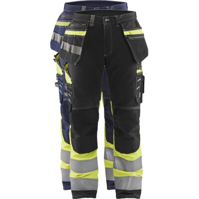 Blåklåder Blåkläder 1794 High Vis Buks Med Stretch / High Vis Arbejdsbuks Med Stretch - D100 - Sort/high Vis Gul Blåklåder Blåkläder 1794 High Vis Buks Med Stretch / High Vis Arbejdsbuks Med Stretch - D100 - Sort/high Vis Gul