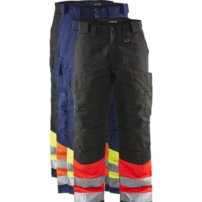 Blåklåder Blåkläder 1862 High Vis Vinter Buks / High Vis Vinter Arbejdsbuks - C156 - High Vis Rød/sort Blåklåder Blåkläder 1862 High Vis Vinter Buks / High Vis Vinter Arbejdsbuks - C156 - High Vis Rød/sort