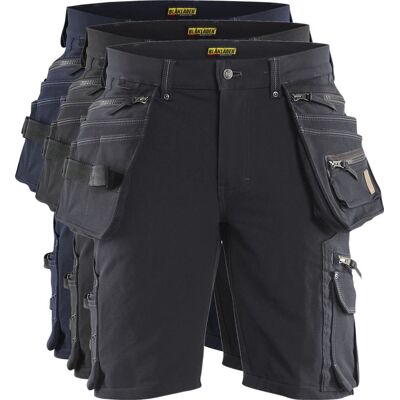 Blåklåder Blåkläder 1988 Håndværker Shorts 4-Vejs Stretch X1900 / Håndværker Arbejdsshorts 4-Vejs Stretch X1900 - C50 - Mørk Grå/sort Blåklåder Blåkläder 1988 Håndværker Shorts 4-Vejs Stretch X1900 / Håndværker Arbejdsshorts 4-Vejs Stretch X1900 - C50 - Mørk Grå/sort