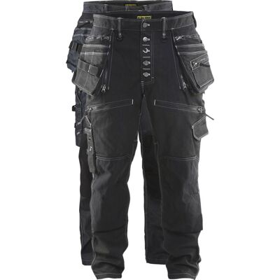 Blåklåder Blåkläder 1999 Håndværker Buks Stretch X1900 / Håndværker Arbejdsbuks Stretch X1900 - D100 - Marineblå/sort Blåklåder Blåkläder 1999 Håndværker Buks Stretch X1900 / Håndværker Arbejdsbuks Stretch X1900 - D100 - Marineblå/sort