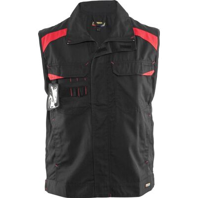 Blåklåder Blåkläder 3164 Industri Vest / Industri Vest - L - Sort/rød Blåklåder Blåkläder 3164 Industri Vest / Industri Vest - L - Sort/rød