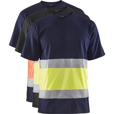 Blåklåder Blåkläder 3387 High Vis T-Shirt / High Vis T-Shirt - L - Marineblå/high Vis Orange Blåklåder Blåkläder 3387 High Vis T-Shirt / High Vis T-Shirt - L - Marineblå/high Vis Orange