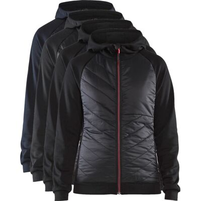 Blåklåder Blåkläder 3464 Dame Hybrid Sweatshirt / Dame Hybrid Sweatshirt - L - Sort/high Vis Gul Blåklåder Blåkläder 3464 Dame Hybrid Sweatshirt / Dame Hybrid Sweatshirt - L - Sort/high Vis Gul