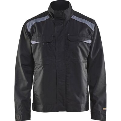 Blåklåder Blåkläder 4054 Industri Jakke Bomuld / Industri Arbejdsjakke Bomuld - Xl - Sort/grå Blåklåder Blåkläder 4054 Industri Jakke Bomuld / Industri Arbejdsjakke Bomuld - Xl - Sort/grå