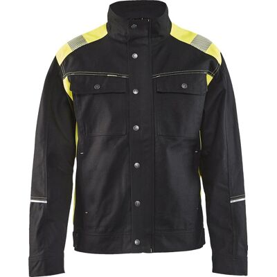 Blåklåder Blåkläder 4095 Håndværker Jakke / Håndværker Arbejdsjakke - Xl - Sort/high Vis Gul Blåklåder Blåkläder 4095 Håndværker Jakke / Håndværker Arbejdsjakke - Xl - Sort/high Vis Gul
