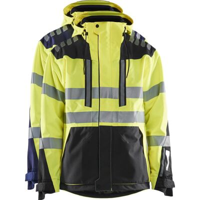 Blåklåder Blåkläder 4496 High Vis Skaljakke / High Vis Skaljakke - S - High Vis Gul/marineblå Blåklåder Blåkläder 4496 High Vis Skaljakke / High Vis Skaljakke - S - High Vis Gul/marineblå